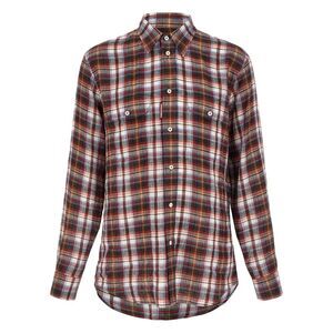 Dsquared² Multicolor Linen Men's Blouse